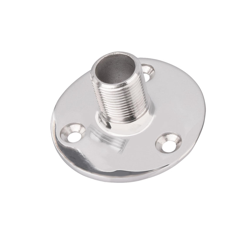 Bingfu VHF Marine GPS Antenna Base Mount Kit 316 Stainless Steel Fixed Mount Bracket for Boat Automotive