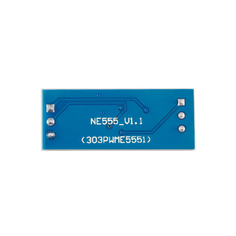 10Pcs NE555 Pulse Generator Square Wave Rectangular NE555 Adjustable Frequency Pulse Generator Module Single Channel Signal Output Frequency Duty Cycle Square Wave Module Board