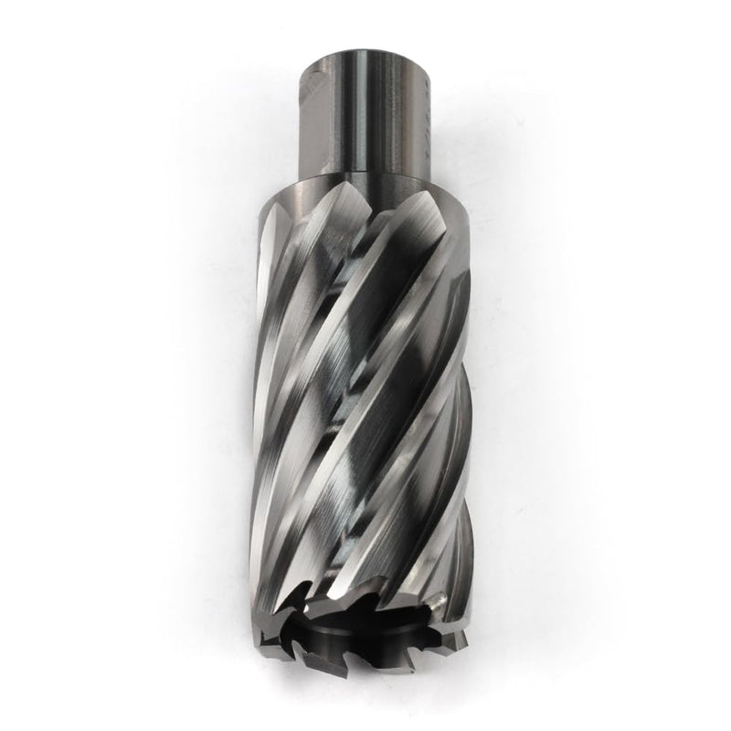 OSCARBIDE 1-3/16" x 2" HSS Annular Cutter 3/4" Weldon Shank Mag Drill Bit | 2 Flat Shank | 1-3/16"Cutting Diameter | 2"Cutting Depth | Burr-Free Holes | Rapid Chip Removal | Precision Ground Edges