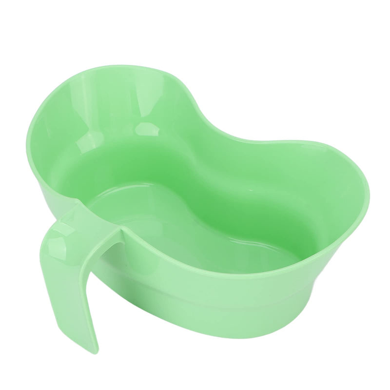 Kidney Shaped Bowl, Grip Handle Kidney Shaped Emesis Basin Inward Curved for Home for Elderly