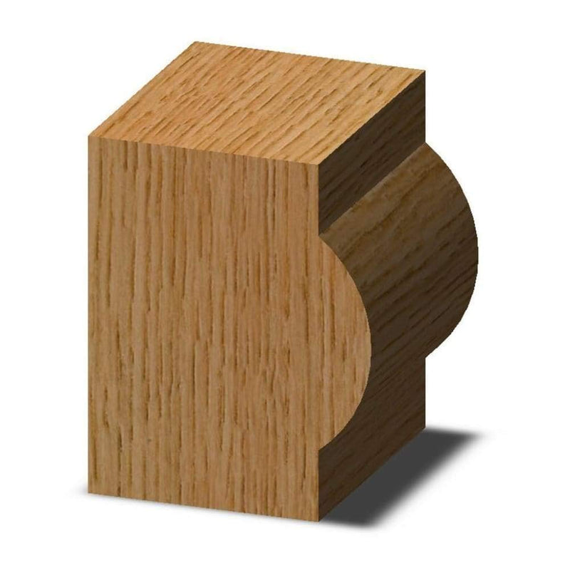 Whiteside Router Bits 1476 Oval Edge Bit with 3/4-Inch Bead, 3/16-Inch Depth and 1-1/4-Inch Cutting Length