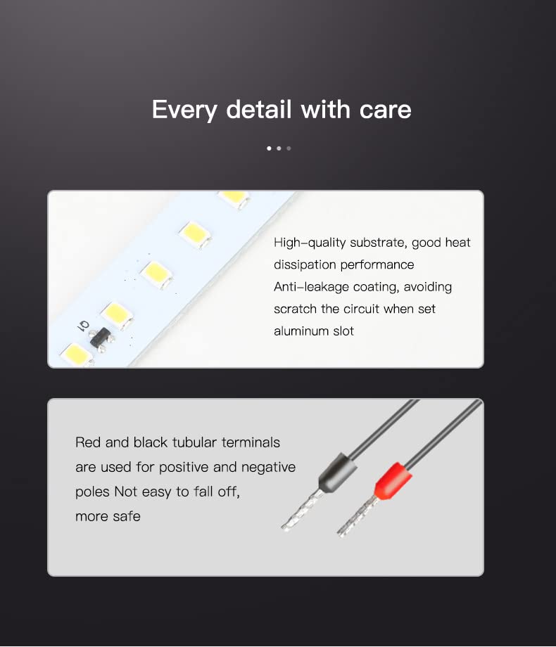 Creality Upgraded Ender-3 LED Light Bar Kit for 3D Printer, Ender-3/Ender-3 V2 Neo/Ender-3 Pro/Ender-3S/Ender-3 V2, Upgraded LED Chip, Energy and Power Saving, Easy Installation, Soft Light