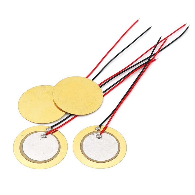 20mm Piezo Transducer with Soldered Wire (Pack of 20)