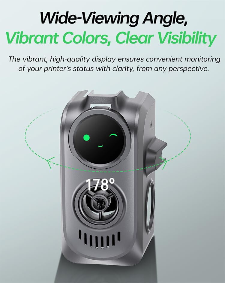 Creality Hi Smart Print Head Display Screen BIGTREETECH & Creality Creator Knomi Hi Knomi UI Visualized Favorite GIFS Customizable Ul Color for Hi 3D Printer