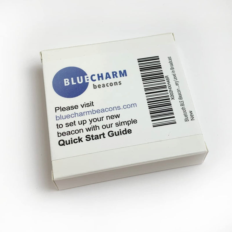 Blue Charm Beacons - Long Range Phy (300m) Water-Resistant BLE iBeacon (BC04P-MultiBeacon) - w/Adjustable Movement Sensor