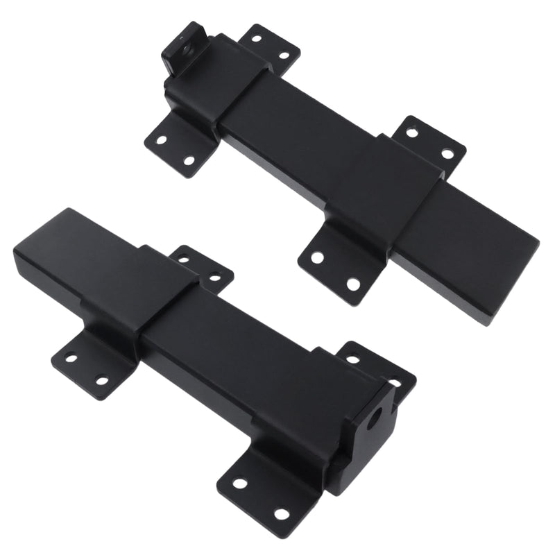 7.5" Heavy Duty Gate Latch, Slide Door Locks and Latches with Padlock Hole, Gate Lock for Outdoor Wooden Fence Gates Swing Sliding Gates