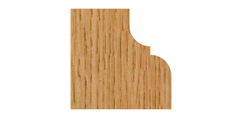 Whiteside 3211 Cove & Bead Router Bit: 5/32 Inch Radius, 1-1/8 Inch Large Diameter, 1/2 Inch Cutting Length, 1/2 Inch Shank, 2-1/4 Inch Overall Length, B3 Bearing