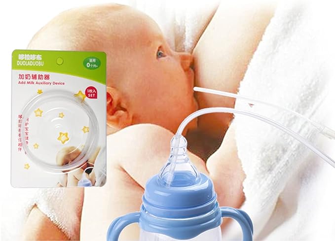 HaIMing Silicone Tube Baby Weaning Nursing Assistant Tube Baby Breastfeeding Aid Clear - NewNest Australia