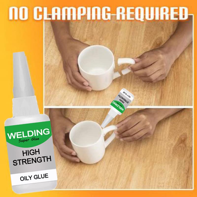 150ML Jue-Fish Multifunctional Glue, Welding High-Strength Oily Glue, Universal Super Glue, Instant Bonding, Strong Adhesion, Repairs Last Long Time for Metal, Wood, Ceramics,Leather, Glass (3PCS) clear3pc