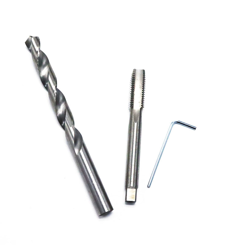 XT AUTO 30pcs Stainless Steel M10 x 1.5mm Thread Repair Insert Kit Compatible Hand Tool Set for Auto Repairing