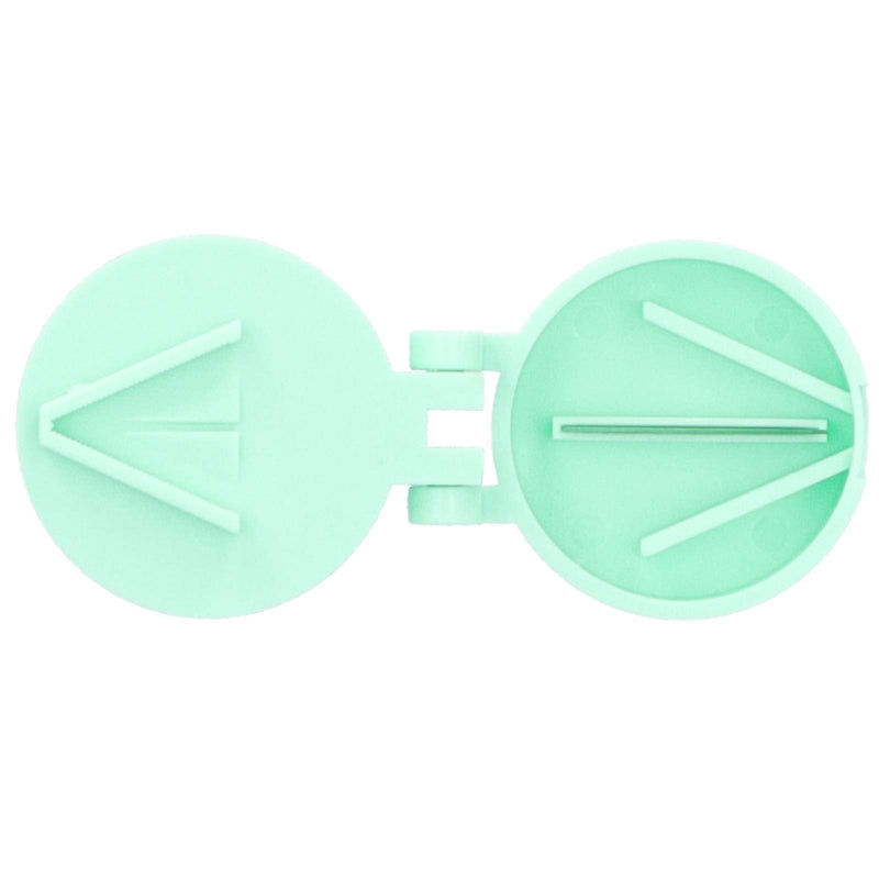 Pills Crusher with, Easily Grind Fine Powder, Tablet Subpackage for Easy Storage and Portability (Green) Green