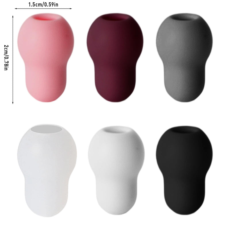 12PCS 2cm Stethoscope Ear Tips Replacement for Littmann Compatible with MDF、ADC、EKO Stethoscopes,Silicone Super Soft Earplug