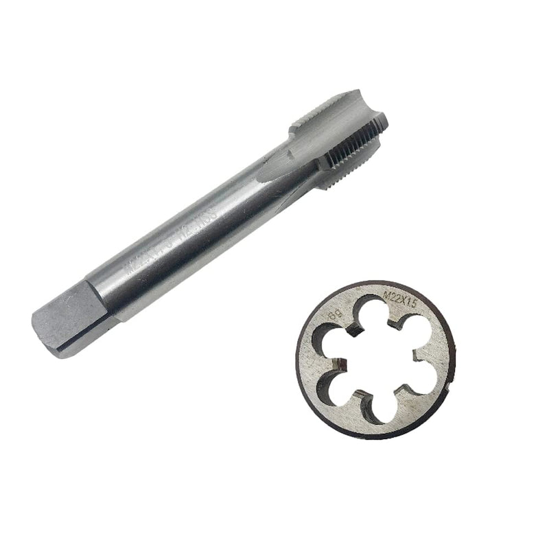 M22x1.5 Thread Tap Die Right Hand M22 x 1.5 Machine RH Straight Fluted | Round