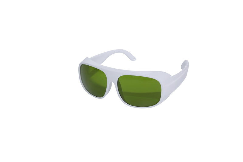 LaserPair 755/808/1064nm Laser Safety Goggles with White Frame for Alexandrite, Diode & Nd:YAG Protection, CE EN207
