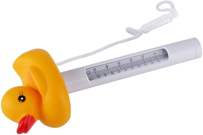Water Thermometer, Floating Water Thermometer, Pool Water Thermometer, Shatter Resistant, Waterproof, Easy to Use, Lightweight, Quick Measurement, For Pools, Hot Springs, Fish, Baths, Mini Water Temperature - NewNest Australia