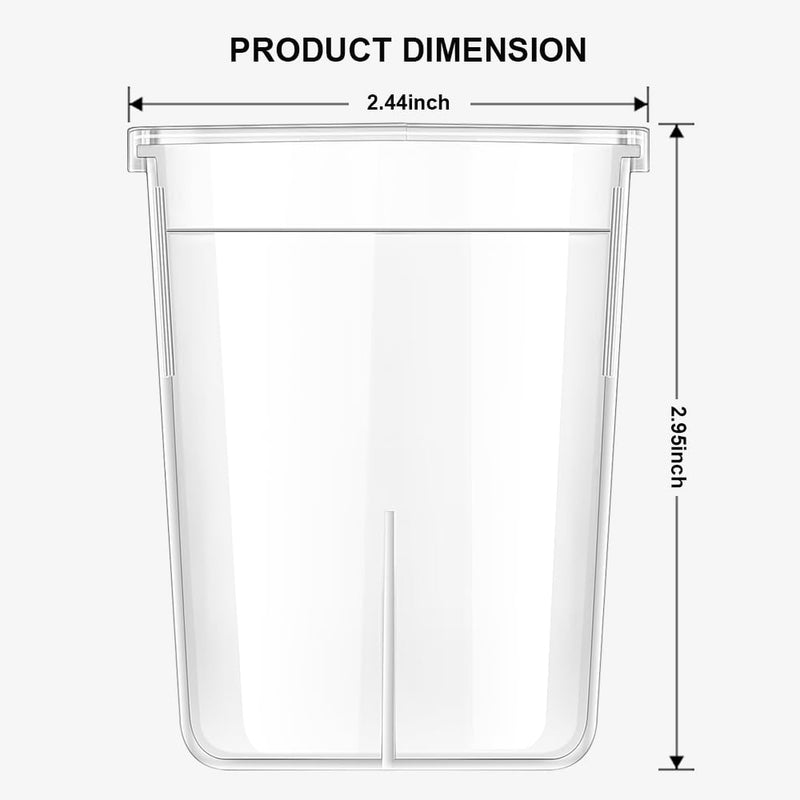 Condensation Collector Replacement for Instant Pot DUO, Duo Plus, ULTRA, LUX, 5, 6, 8 Quart All Series Ultra 60, DUO60, DUO89 and LUX80 (2 Pcs) 2 Pcs