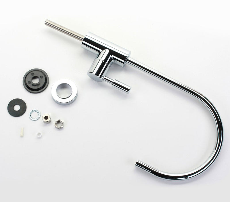 Hydronix LF-EC25-CP Modern Ceramic RO Reverse Osmosis or Filtered Water Faucet, Chrome