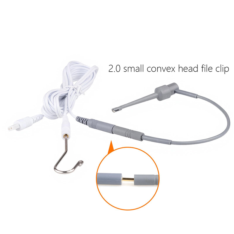 EustomA Testing Cord Autoclavable File Holder Stainless Hook for Apex Locator (RZ-C/RZ-B/RZ-B1)