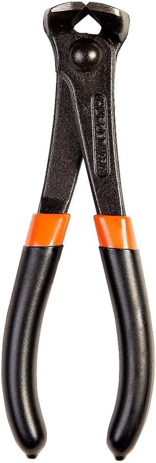 Edward Tools Pro Nail Puller Pliers 8” - Heavy Duty CRV Steel Nail/Staple Puller Tool and Cutter - Carpenter Tool for End Cutting Pliers and Nail Remover - Grip Handle - Extra Strong Grip or Cut
