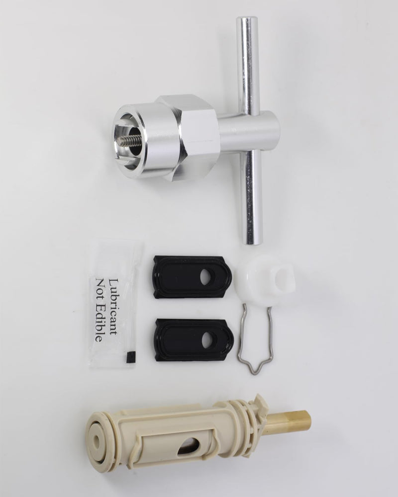 1222 Replacement Cartridge of Moen, Compatible with One Hanlde Posi Temp Faucet, with 116653 Handle Adapter Kit & 104421 Removal Too, Bathtub Shower Valve Parts and Removal Tool