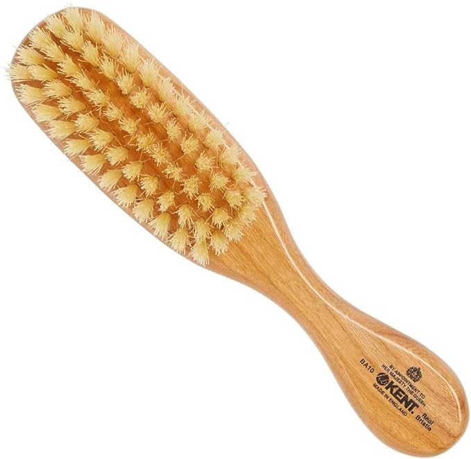 KENT Baby Hairbrush Natural Wood Made in England - NewNest Australia