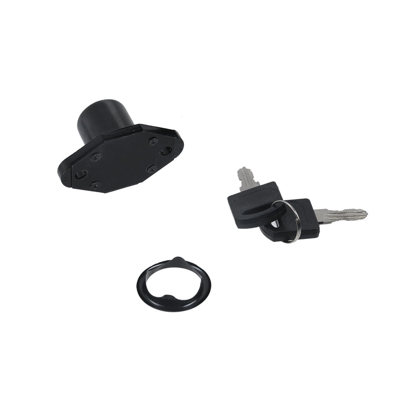 Desk Cabinet Lock,Antique Black Drawer Dreeser Cabinet Lock with Keys,Pack of 10 10 Pieces