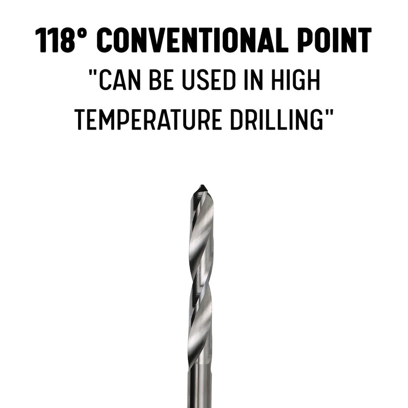 Drill America DMOD11/64 11/64" Solid Carbide Drill Bit, DMOD Series 1 Count (Pack of 1)