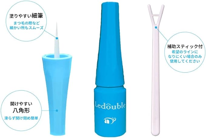 [Spare Cap Set] Ledouvre Premium 2ml Double Tear Bag Curling Membrane Type Waterproof Type Bangs Keep - NewNest Australia