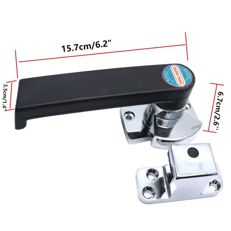 Yohii Industrial Oven Freezer Black Handle Lock Latch Assemble for Airtight Door- (G7.23)