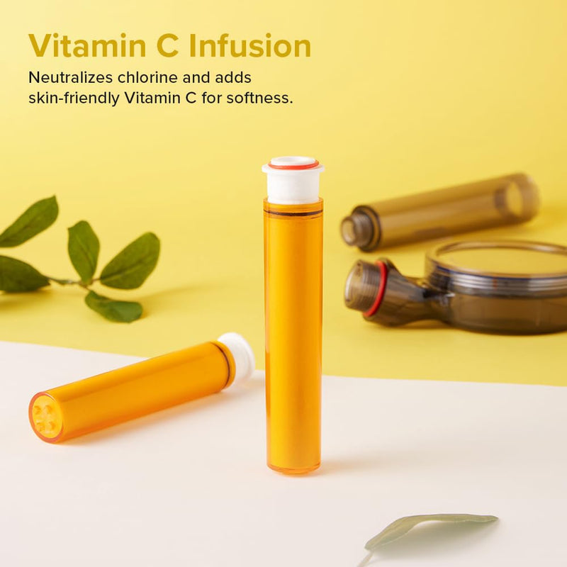 Bluvia Vitamin C & Sediment Shower Filter Replacement Cartridges (3-Pack) Vitamin C Filter Set