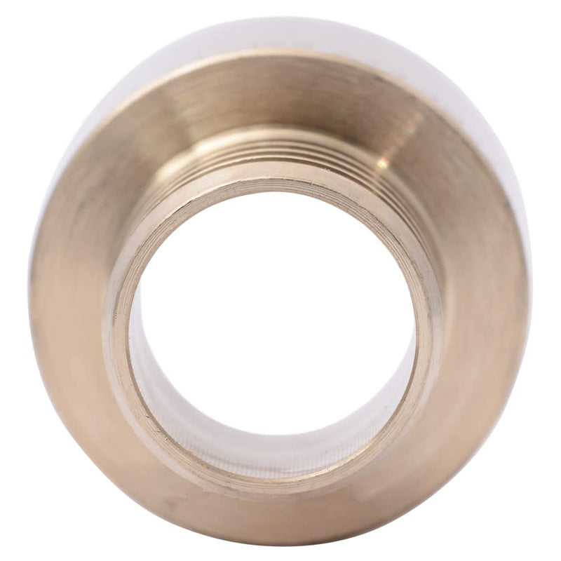 SharkBite 1 x 1 Inch Brass Crimp Female Sweat Adapter, PEX Pipe, PE-RT, UC605LFA (Pack of 3) 1 in. x 1 in. (Pack of 3)