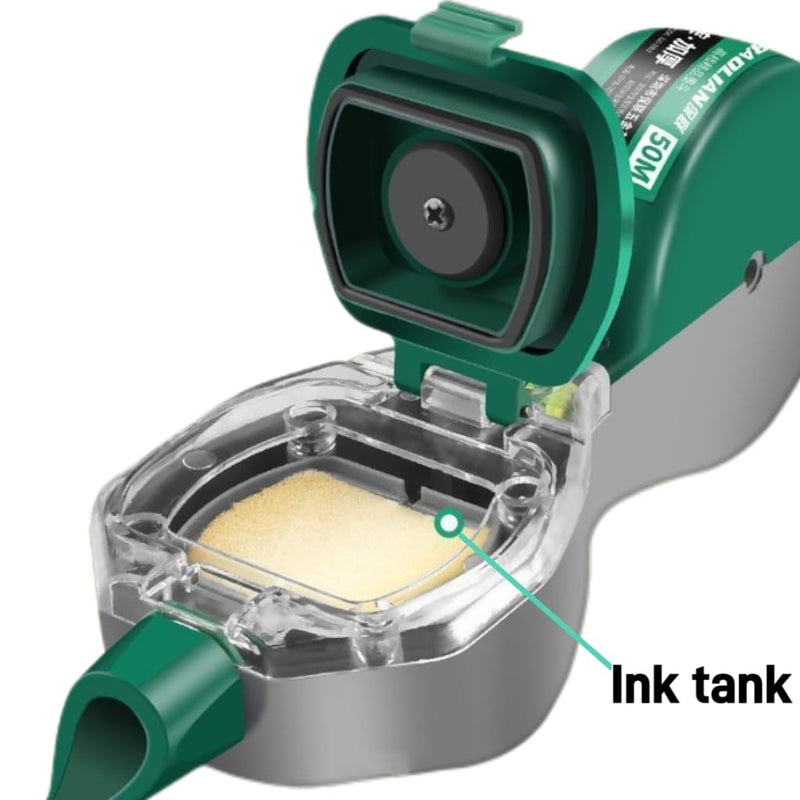 164' (50m) Snap Line Reel Kit,Marking Ink Bucket with Level Gauge,Marking Tools for Wood,Stone, Concrete Wallboard,Ideal for Deck Builders, Framers, Roofers