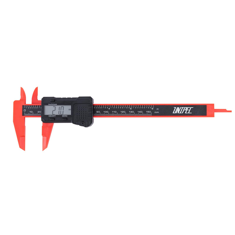 Digital Caliper 6 inch Digital Micrometer Caliper,ABS Body for Accurate Measurements with LCD Screen, Auto-Off Feature, Inch and Millimeter Conversion Enhanced ABS