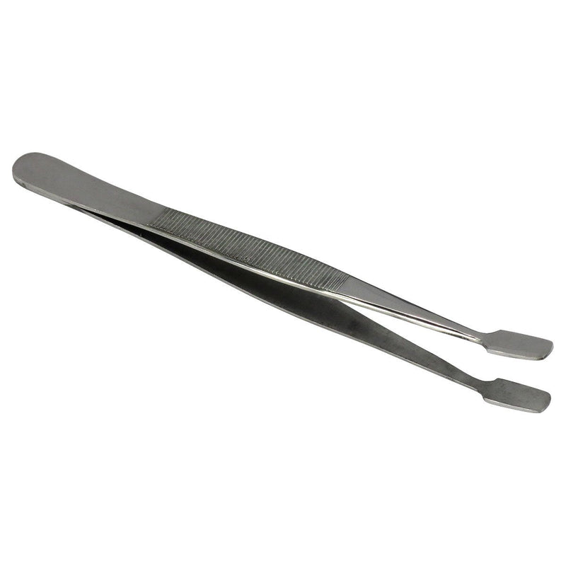 HTS 170C0 4.75" Curved Stainless Steel Stamp Tweezers 170C0 Curved