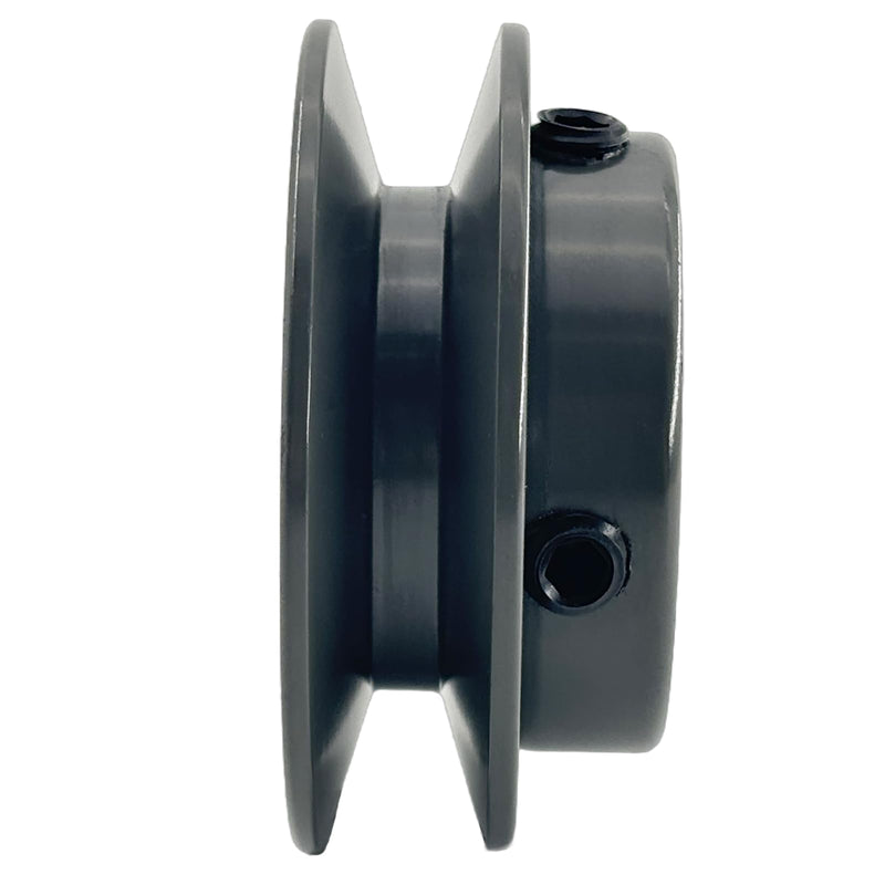 AK25-1/2 v Belt Pulley 1/2 inch Bore 2.5" OD,V Belt Sheave Cast Iron for A 3L 4L V-Belts,AK2512 Pulley 1/2"Bore,2.5"OD 1 Groove