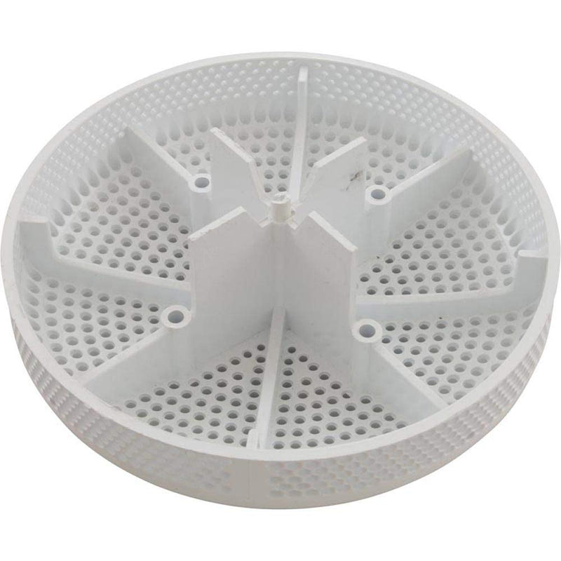 Custom Molded 25215-000-003 175 GPM VGB Fiberglass Main Drain Cover - White