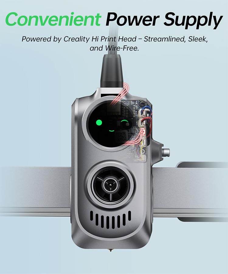 Creality Hi Smart Print Head Display Screen BIGTREETECH & Creality Creator Knomi Hi Knomi UI Visualized Favorite GIFS Customizable Ul Color for Hi 3D Printer