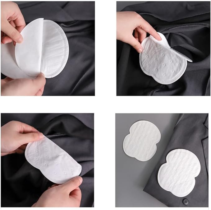 Itisyou Armpit Sweat Pat, Sweat Pads, Underarm Sweat Absorbing Pads, Unisex, Disposable 100 Piece Set - NewNest Australia