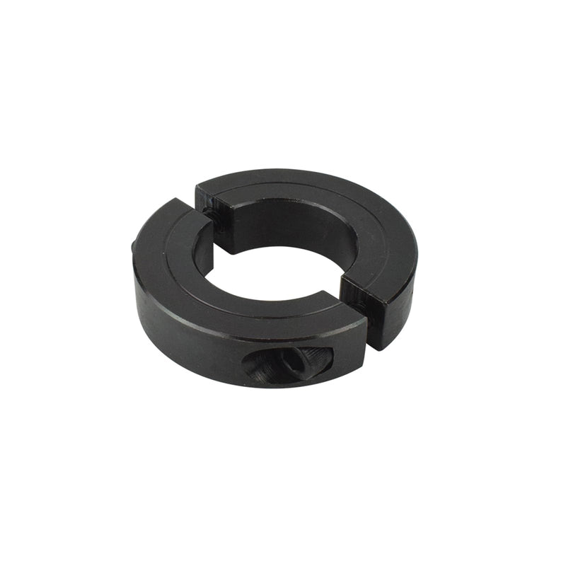 (4-Pack) Shaft Collar 1" Bore, 1045 Steel Double Split Clamp-On Shaft Collars Style, 13/4" OD, 1/2" Thickness, with M4 Set Screws 1" Bore Size 4