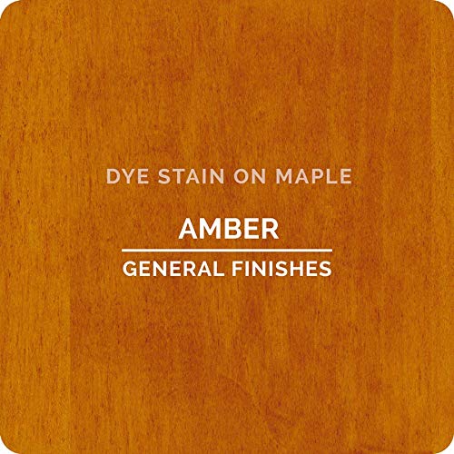 General Finishes Water Based Dye, 1 Quart, Amber
