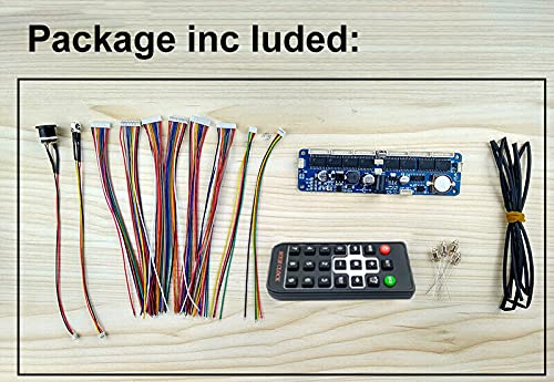 Nixie Tube Clock Remote Control Board Motherboard PCBA Kits 6-Bit Digital Clock Fit for IN-12 IN-14 in-1 IN-18 QS30-1 Vacuum Tube, Handmade DIY Retro Desk Clock, NO Tubes 4.75x1.26x 0.55 inches
