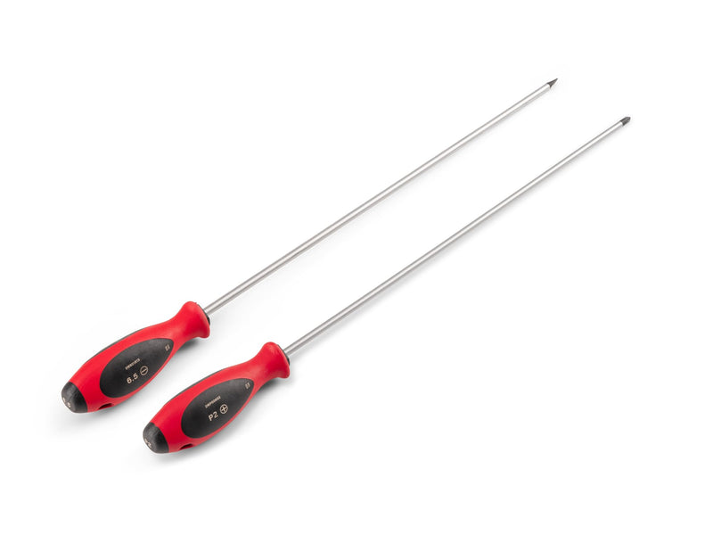 TEKTON Phillips and Slotted Screwdriver Set 2-Piece | DWZ90004 2-pc. (#2, 6.5 mm), 18 Inch