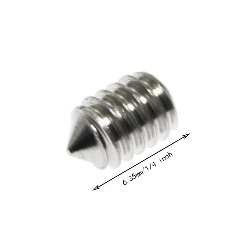 Set Screws Maxmoral 20pcs #8-32 x 1/4" Stainless Steel Cone Point Grub Screw/Set Screws for Door Handle, Bathroom ?#8-32 x 1/4Inch - NewNest Australia