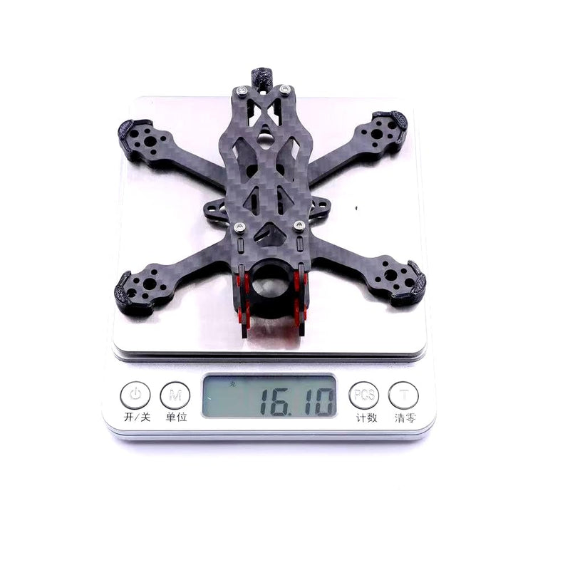 2inch APEX FPV Drone Frame Kit Quadcopter 95MM Wheelbase Compatible with DJI O4 Air Unit for Freestyle Flying