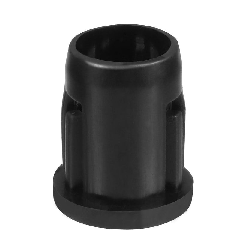 uxcell 200Pcs Lamp Socket Light-emitting Diode Holder Clip Bezel Mount 5mm LED Holders Panel Display Plastic Black