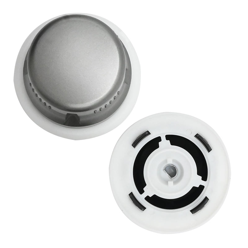 2 Pcs Air Conditioning Control Knob Cover Replacement for Toyota Highlander 55925-0E050 2009 2010 2011 2012 2013 Left Right
