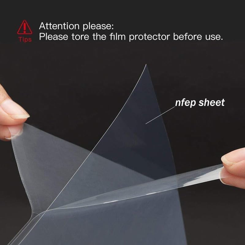 Antinsky nFEP PFA Release Film 280 * 450mm 3pcs for Phrozen Sonic Mega 8k, Transform, Anycubic M3 MAX, Creality HALOT MAGE PRO etc. Better Durability Best for Large Resin 3D Printer Upgraded from FEP