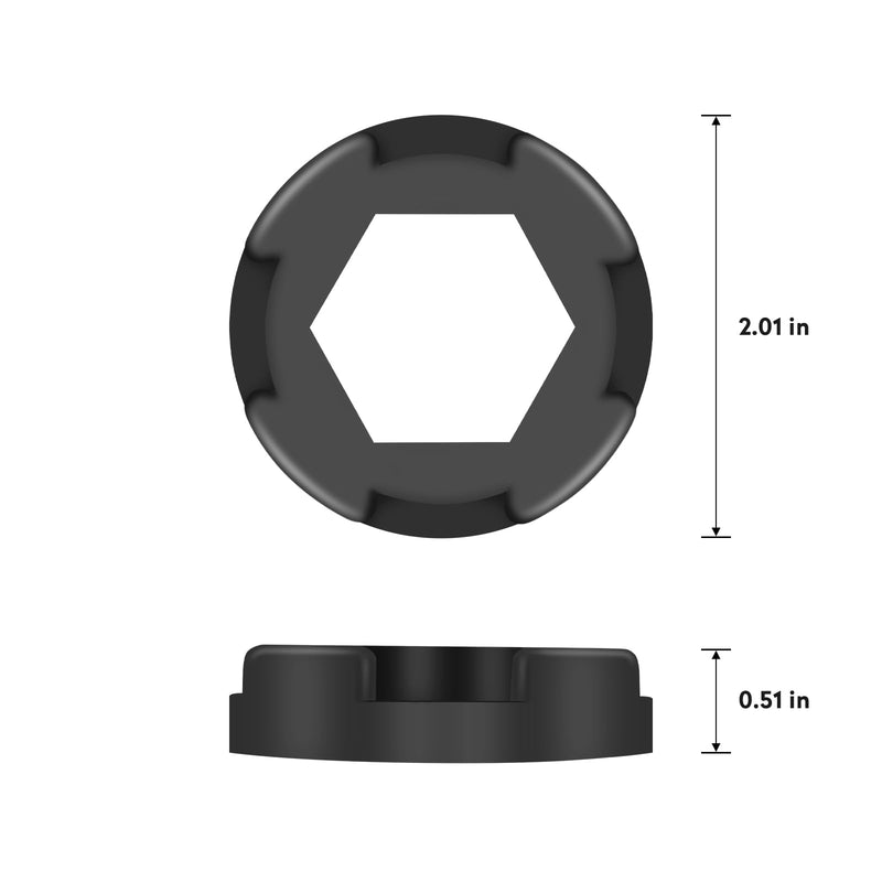 S99100412 99100412 Replacement Motor Mounting Rubber, Pack of 2