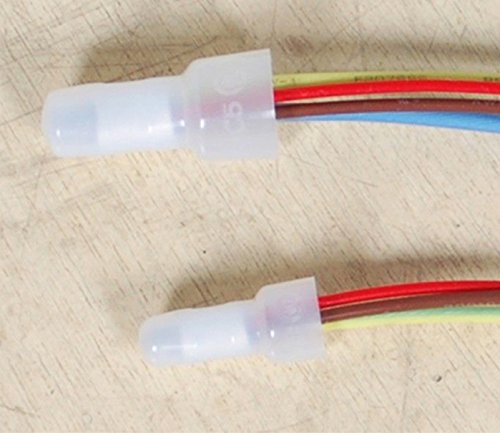 Rextin 1000pcs CE2 Closed End Wire Crimp Connectors Protective Wire Crimp Cap Wire connectors Terminals CE2 (CE2)