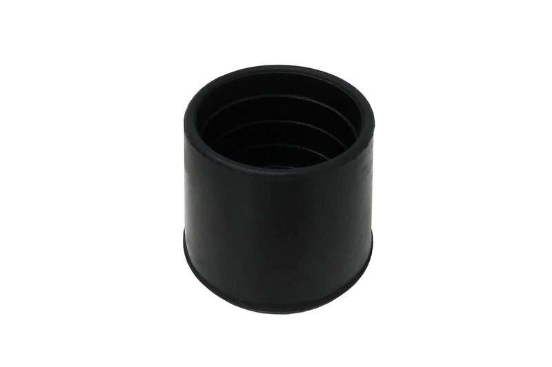 Shepherd Hardware 9226 1-1/2-Inch Inside Diameter Rubber Leg Tips, Black, 2 Count (Pack of 1)